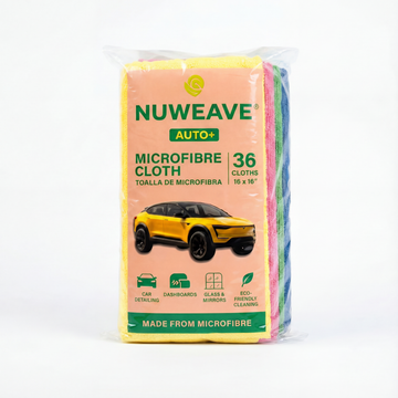 Nuweave Auto+ Premium Microfibre Cloths — 36 Pack